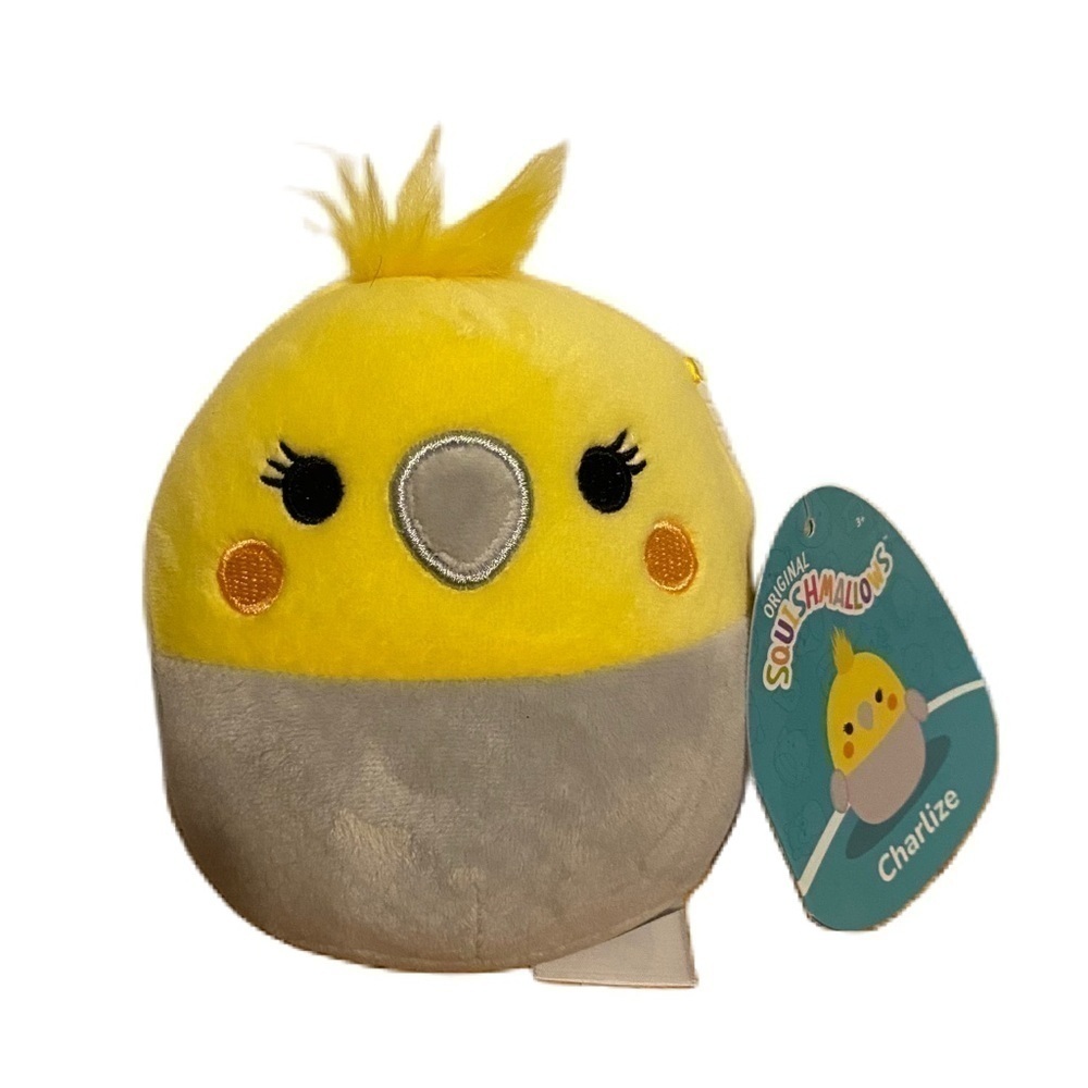 Squishmallow Charlize Plush Stuffed Animal Kids Toy Yellow NEW